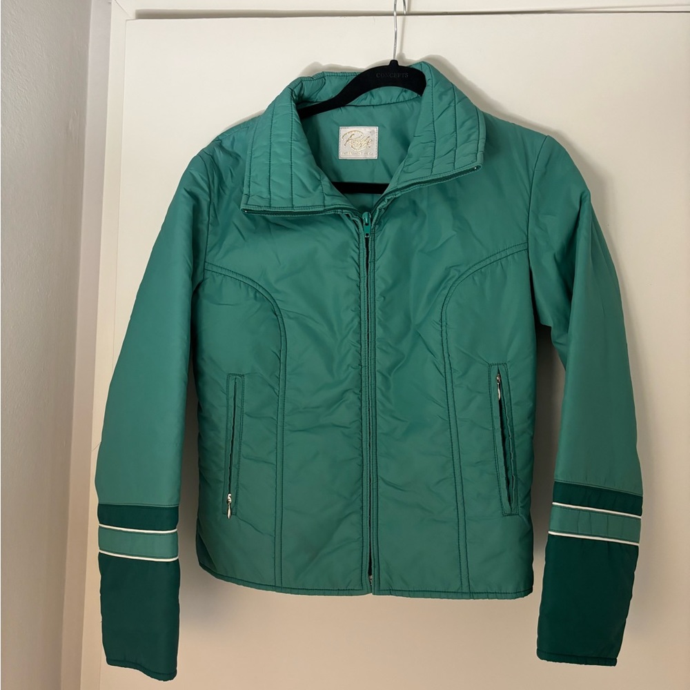 Retro Ski Jacket - Turquoise